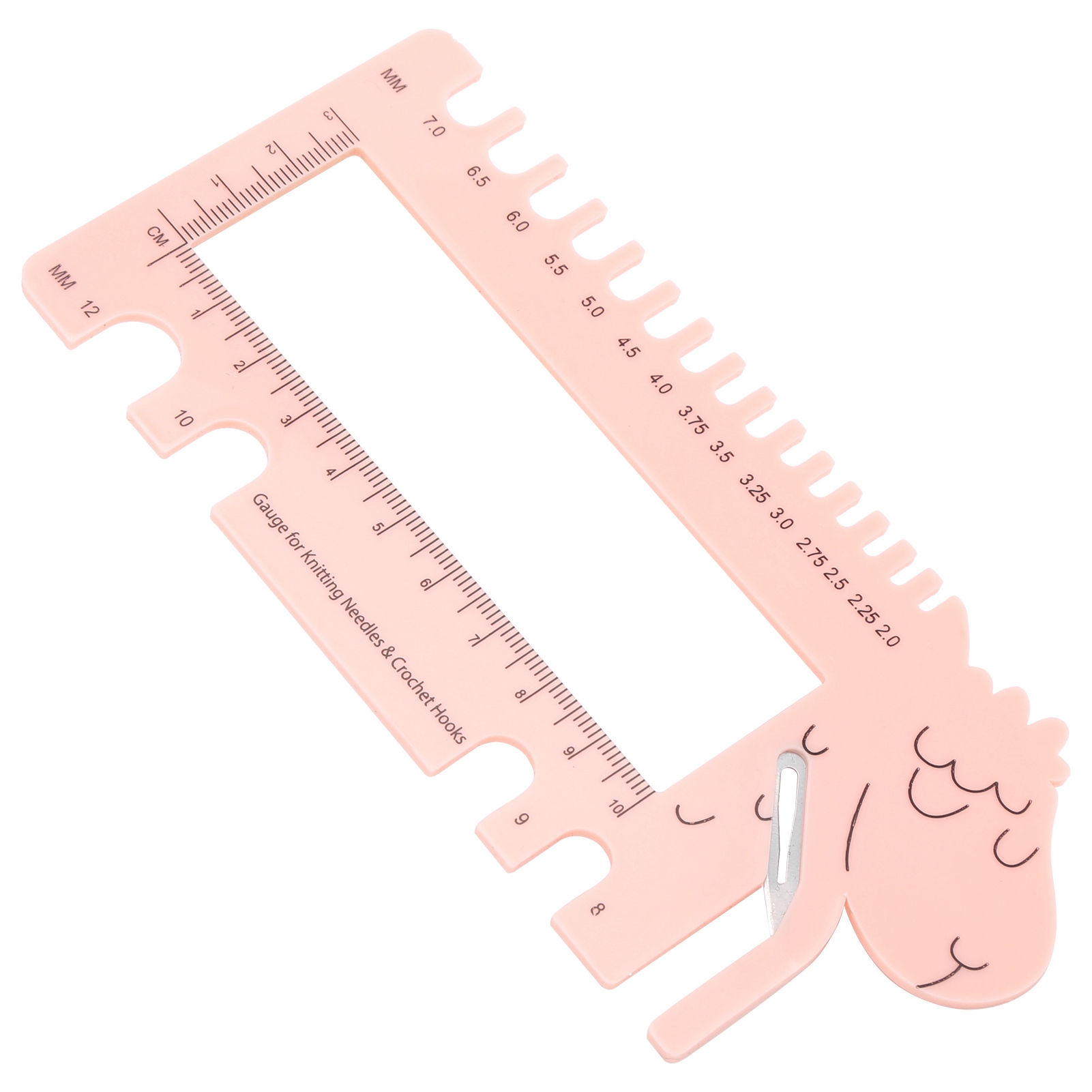 Linijka plastikowa w kształcie – Sewing Gauge Ruler recenzja i cena